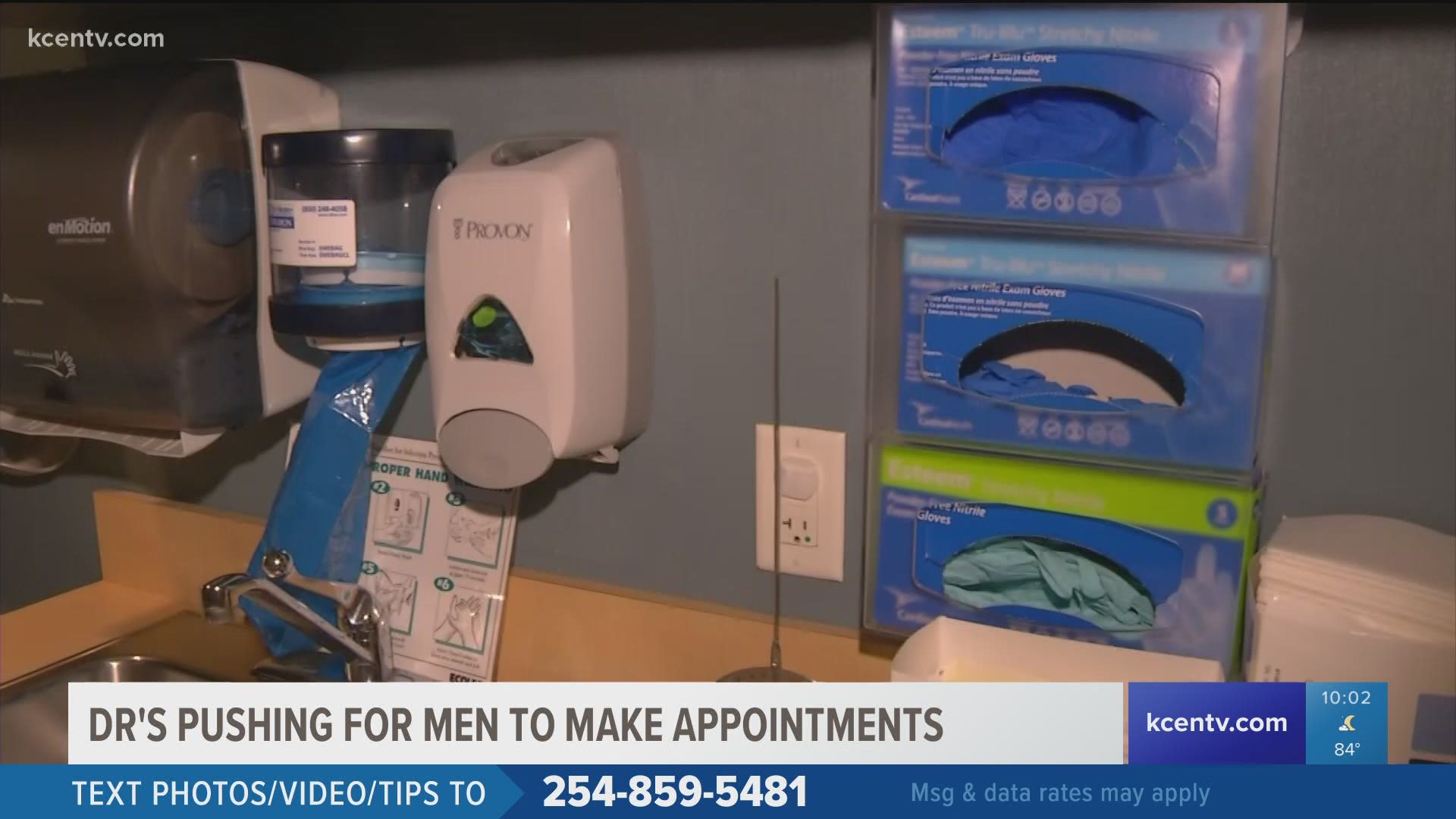 Health experts say men are half as likely as women to get regular check-ups.