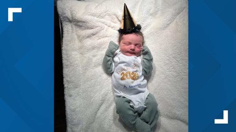 Ascension Providence welcomes first baby of 2026 | kcentv.com
