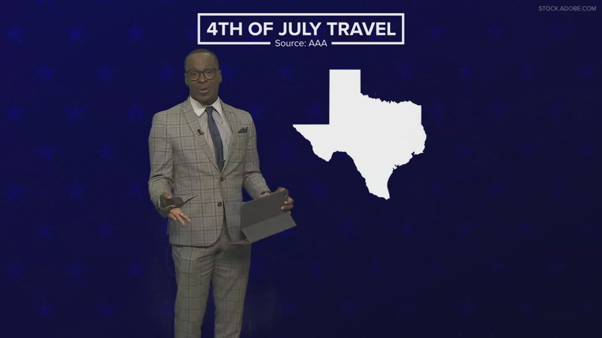 These numbers are from Texas alone. 