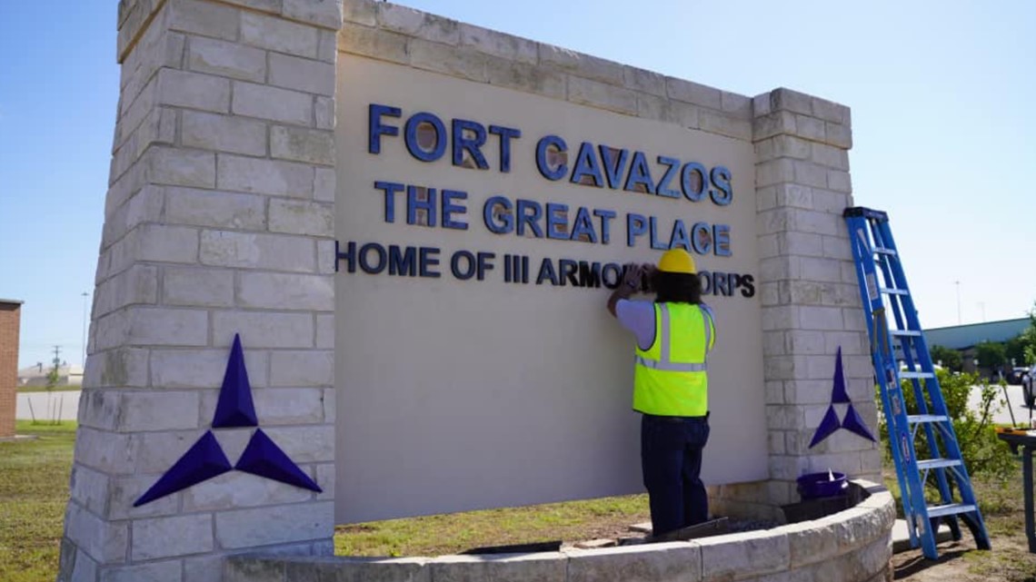 Fort Hood, Texas The Army post officially renamed Fort Cavazos