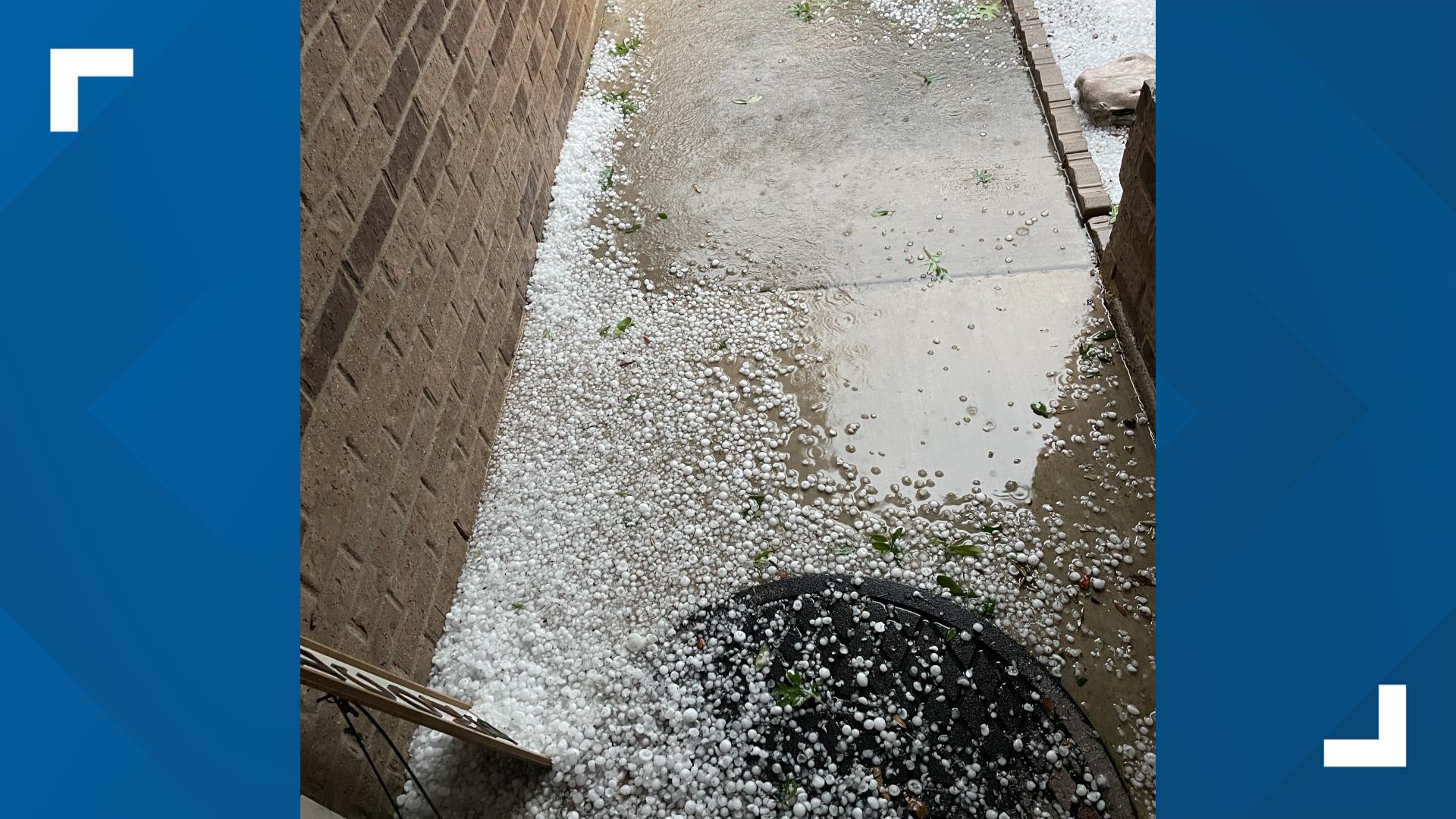 Central Texas pummeled with Mother's Day hail | News | kcentv.com