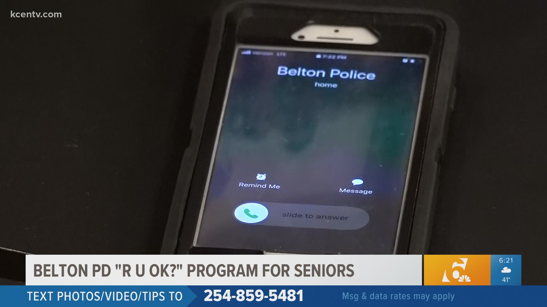 Officers and volunteers will reach out to seniors enrolled in the program to make sure they are okay. Sometimes, that's the only call they get all week.