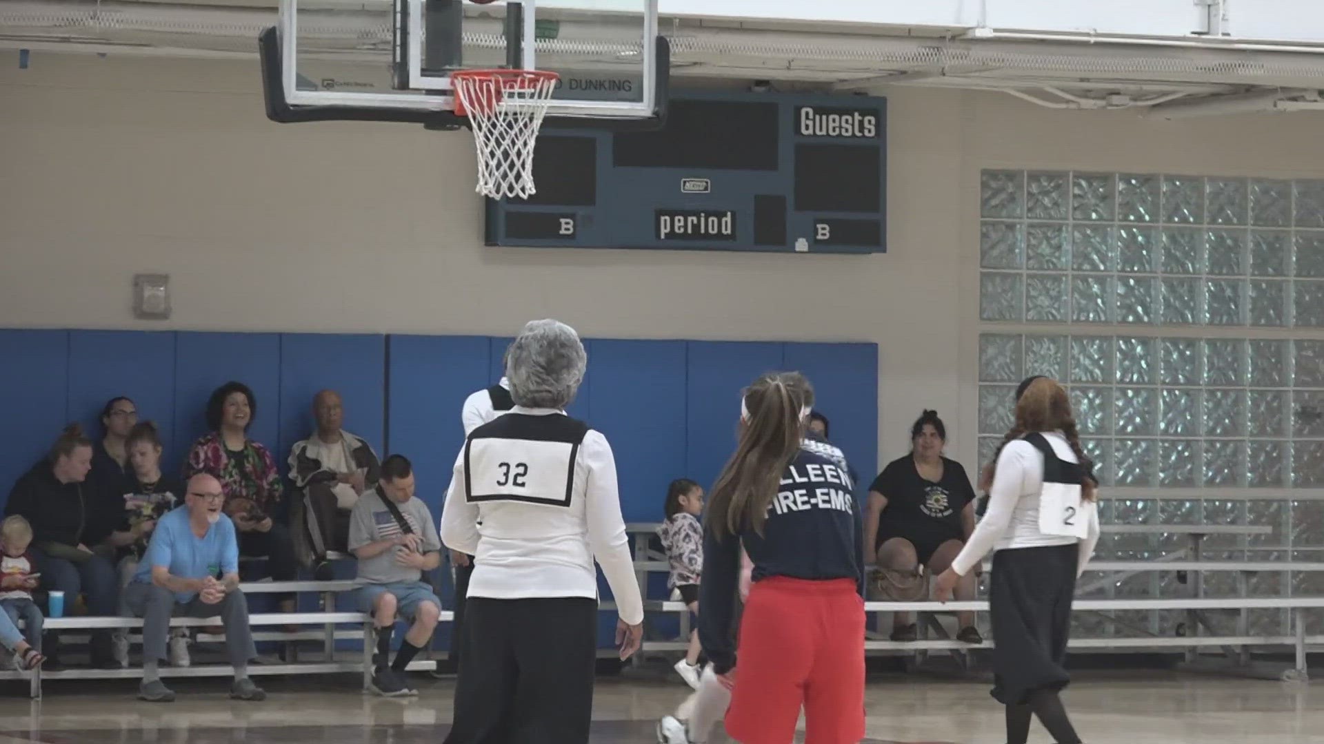 The granny basketball team proved their worth against the Killeen Fire Department. However, both teams remained united to raise funds for a good cause.