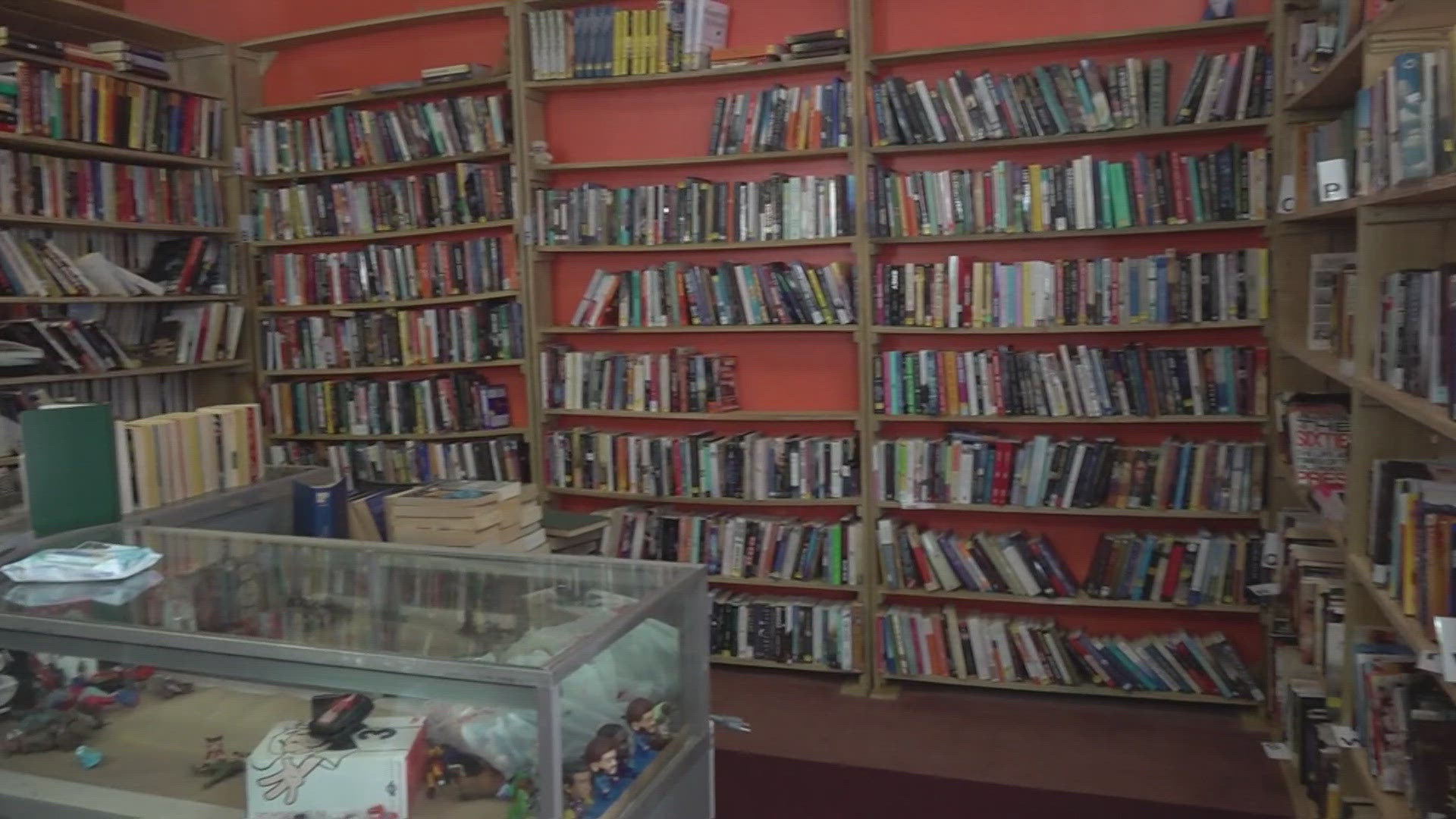 Mario Vasquez opened the 'First Edition' book store in July in remembrance of his late brother.