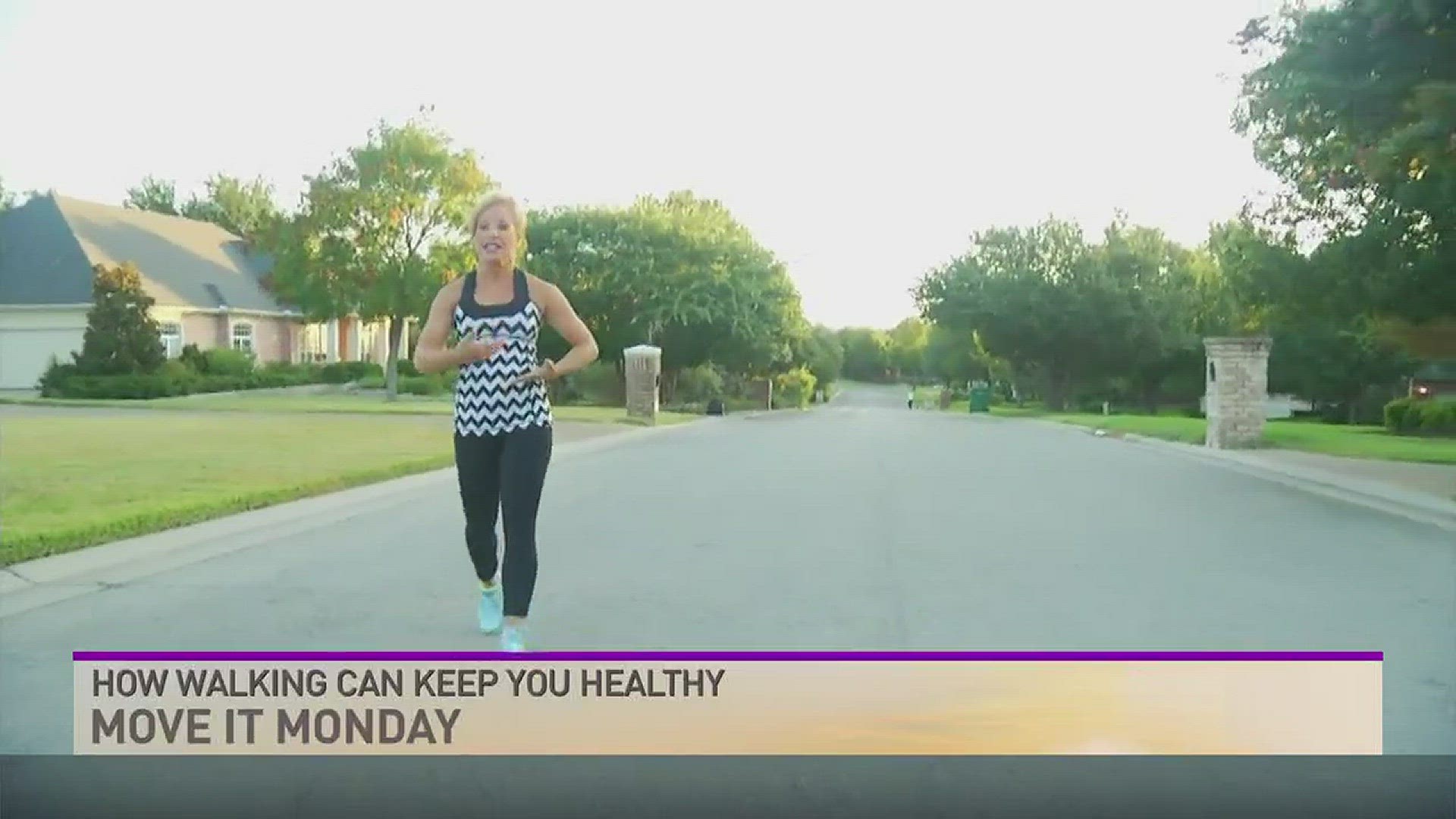 KCEN Fitness Expert Susan Cornette explains how walking can be just as beneficial as running and how you can get the most of your walk