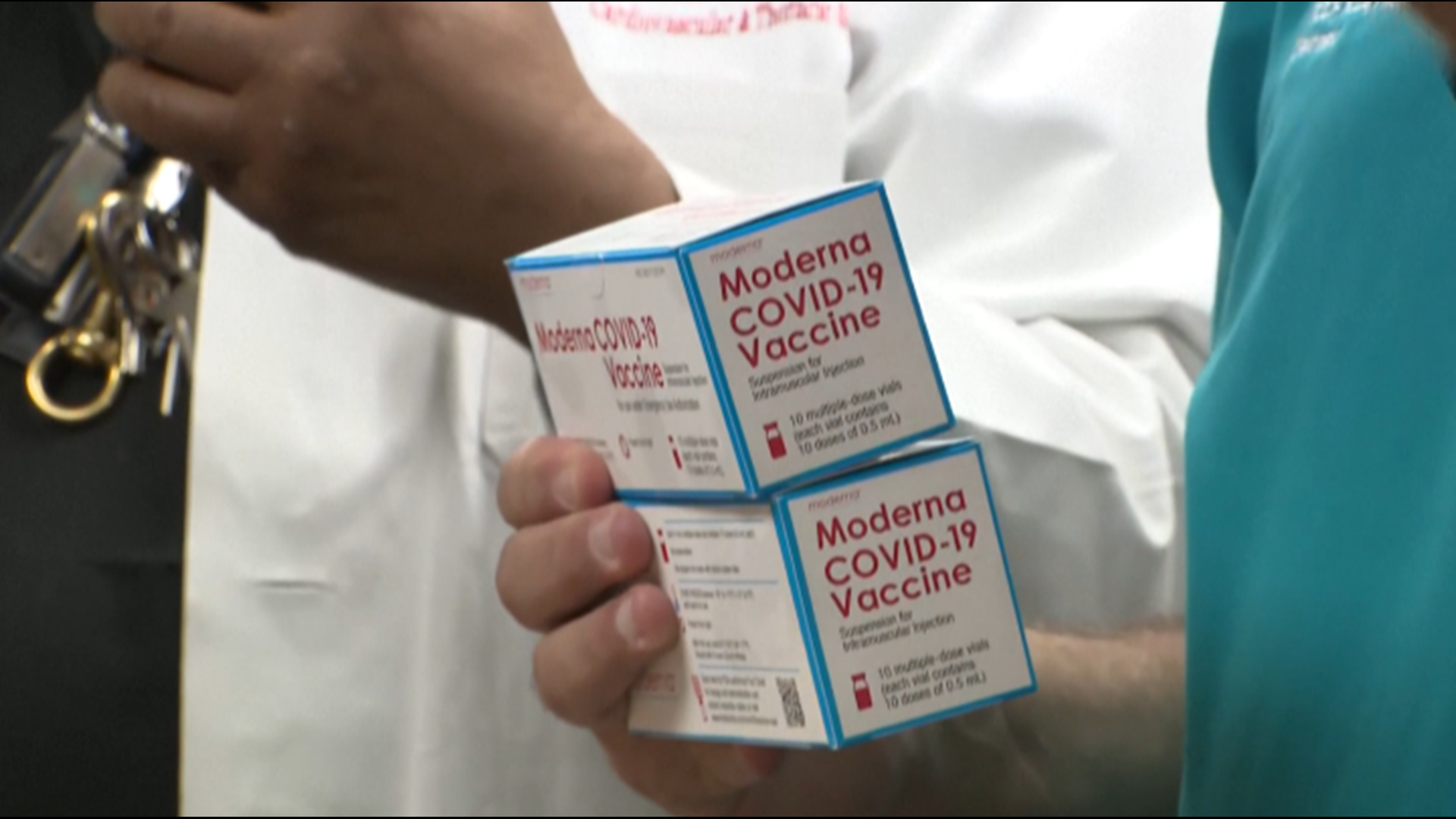 Local health officials say they aren't holding onto vaccine doses in response to concerns arising around the state surrounding the distribution process.