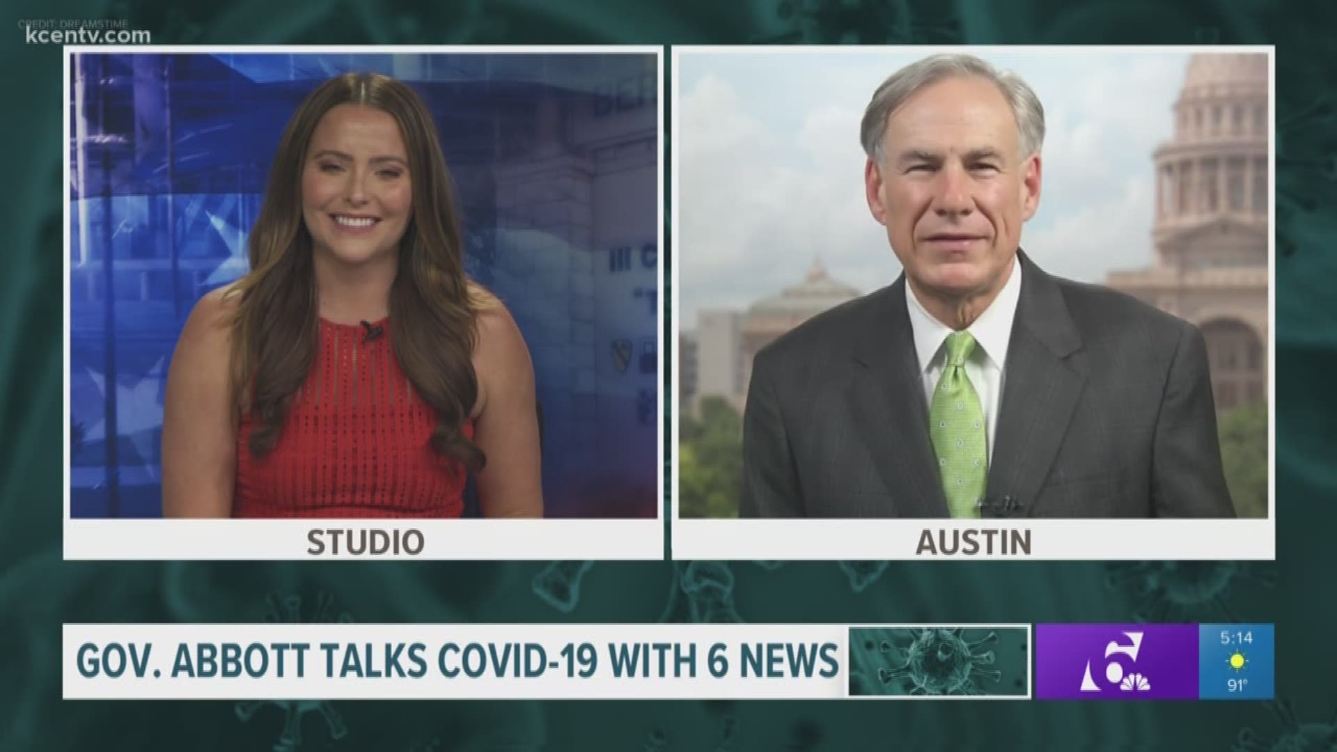 6 News spoke with Gov. Abbott and asked questions on everyone's minds regarding work and school openings, stimulus checks and more on the state's COVID-19 response.