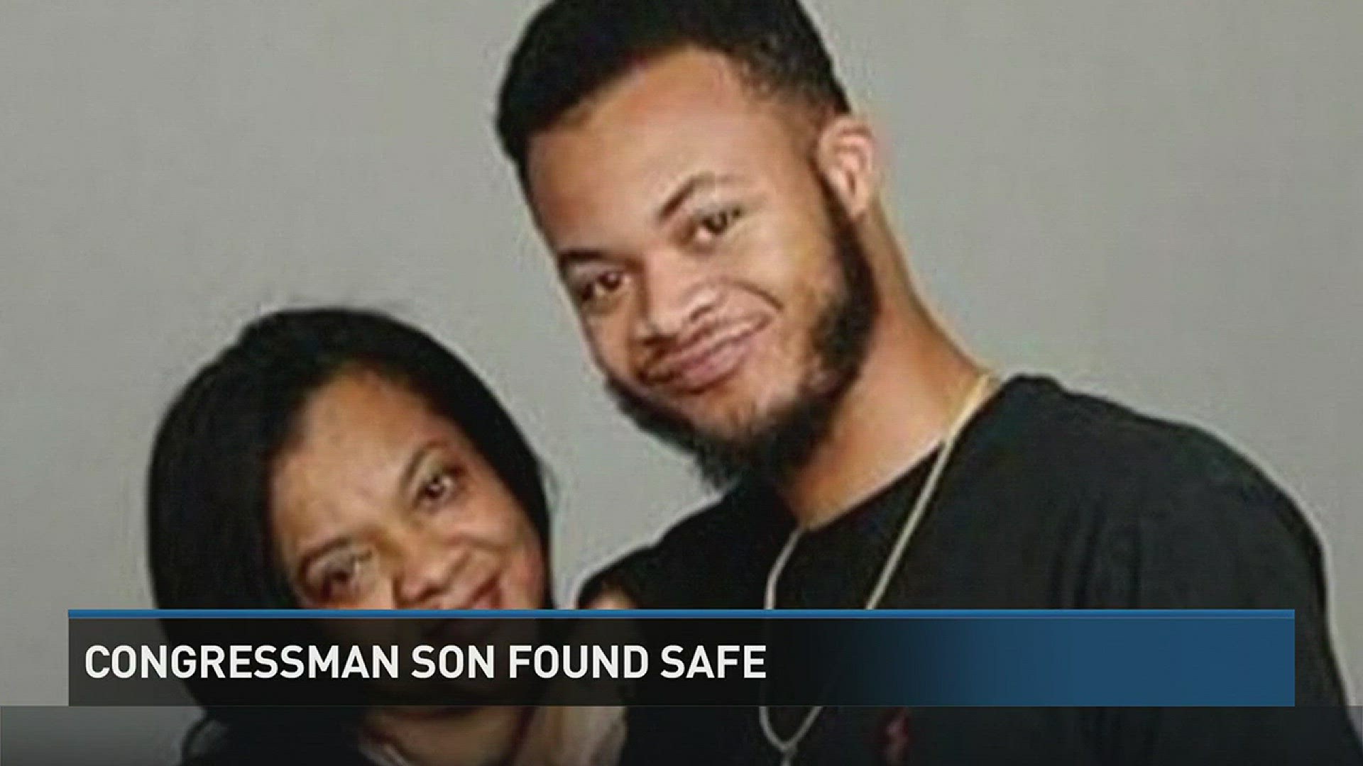 Houston Police say Carl Conyers, the son of U.S. Representative John Conyers, was found safe after being reporter missing.