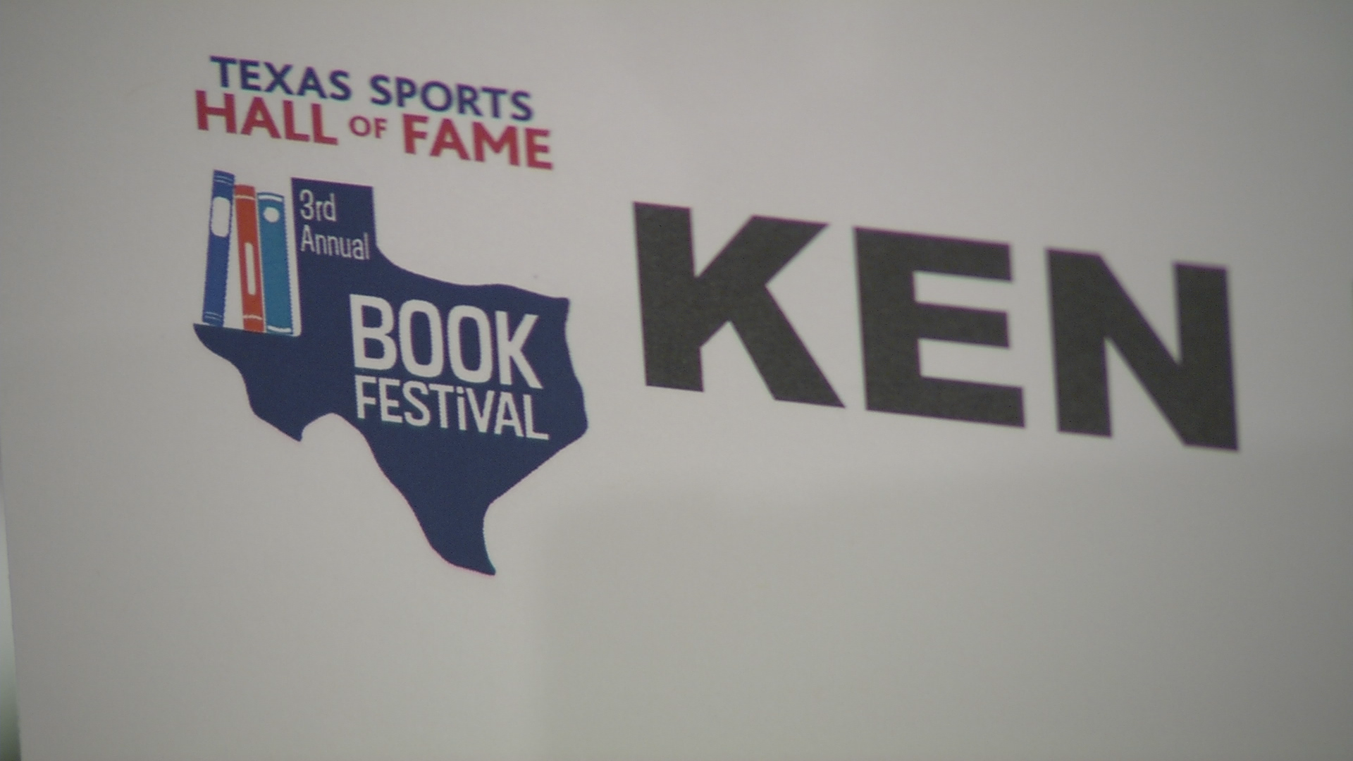 The Texas Sports Hall of Fame held its third annual book festival Saturday.