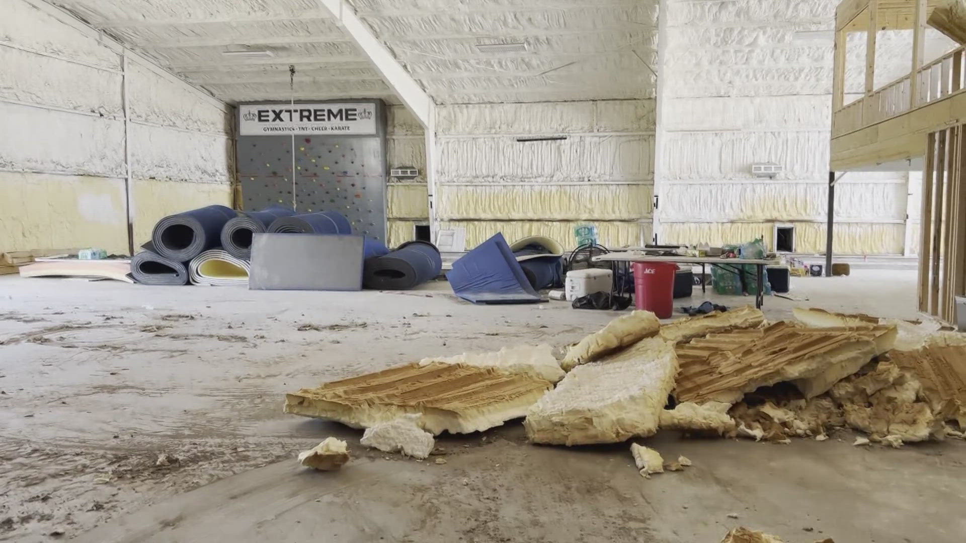 Extreme Cheer and Tumble gym in Temple has been rebuilding for months after an EF-2 tornado in May caused severe damage to the building.