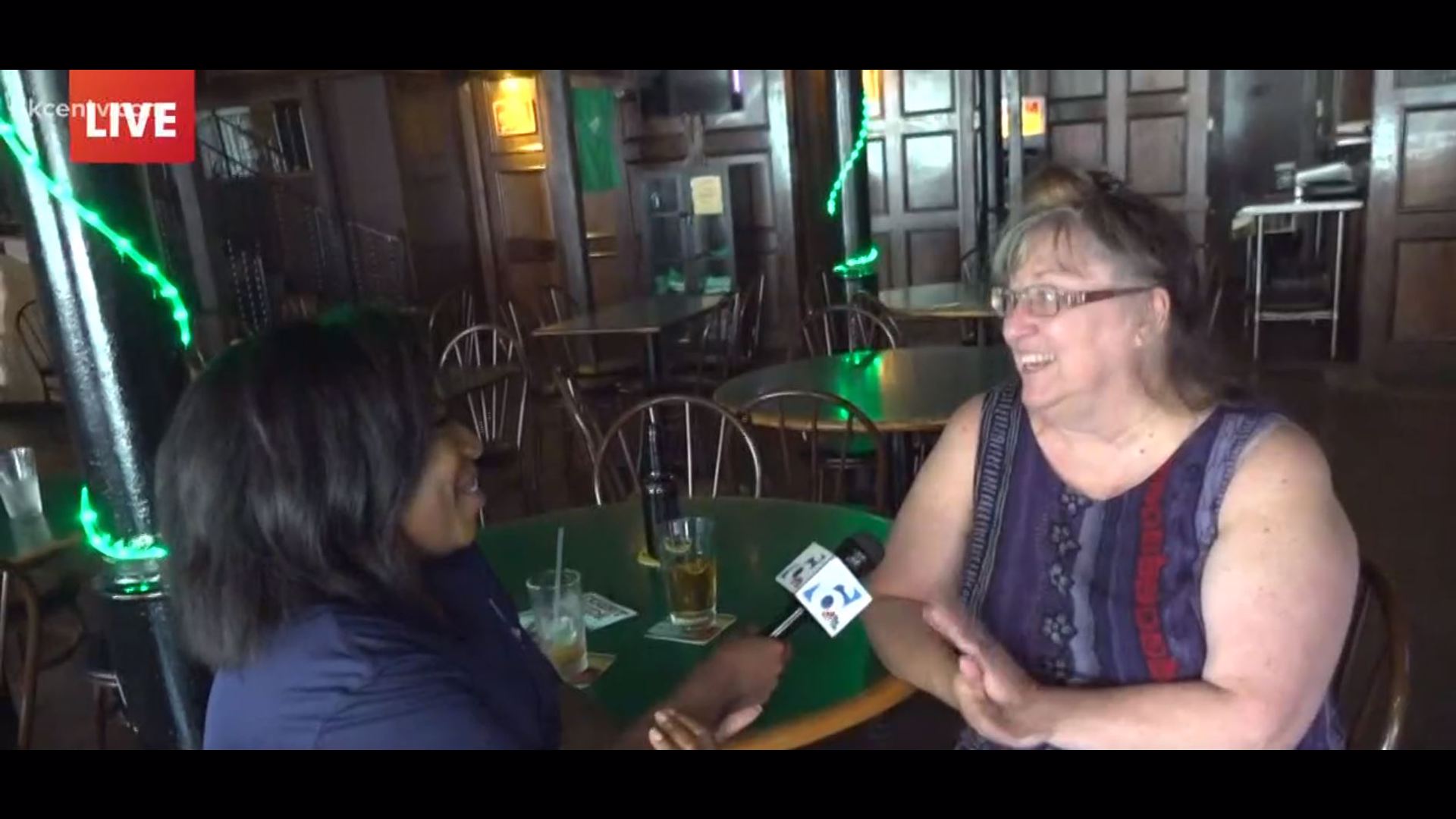 KCEN Channel 6 reporter Jasmin Caldwell was at O'Briens for downtown Temple's First Friday of the month. You can get 20% off your bill at that bar tonight!