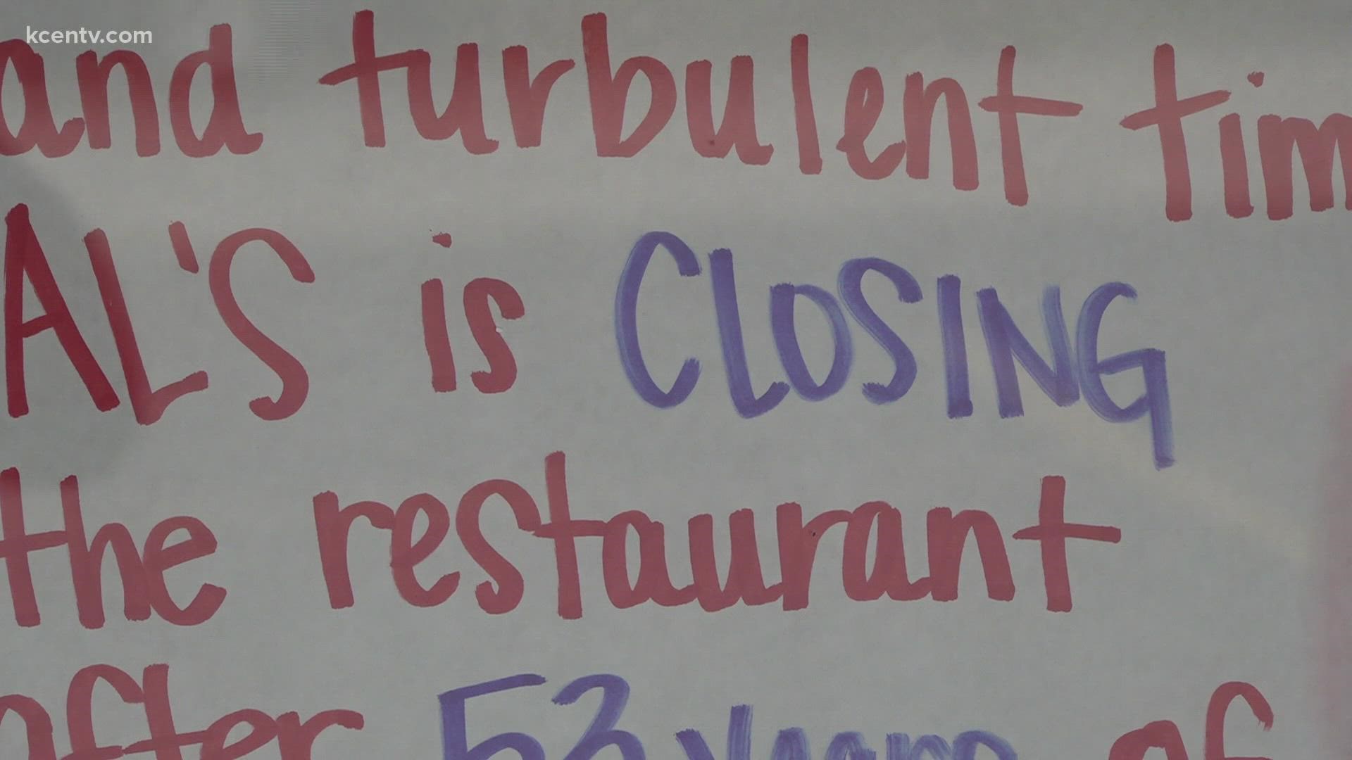 Al's BBQ Barn has been operating for 53 years. Due to inflation, owners say it is closing its doors.