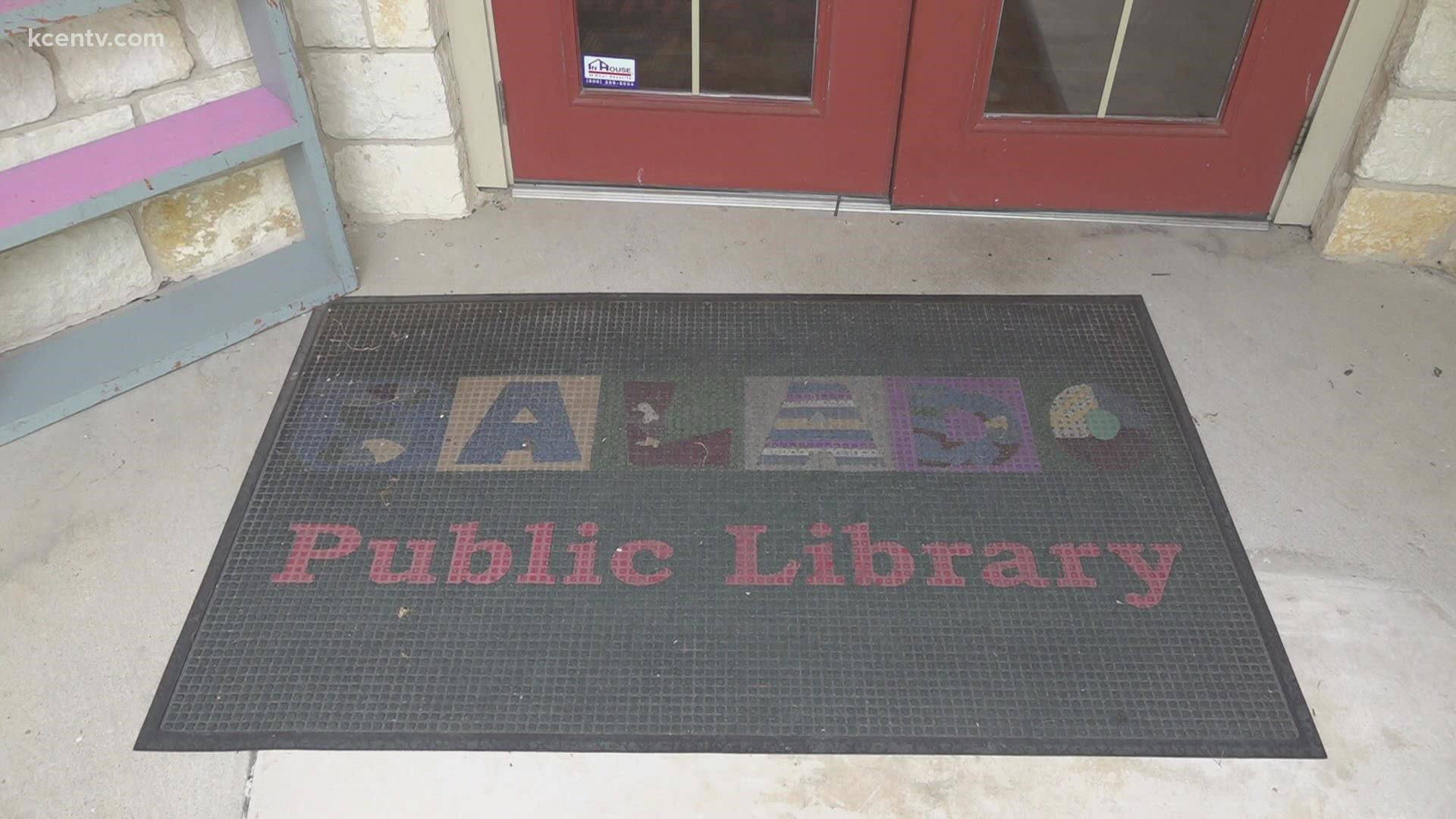The day after the tornado hit, the Salado Public Library offered to collect everything found and get it back to the rightful owners.