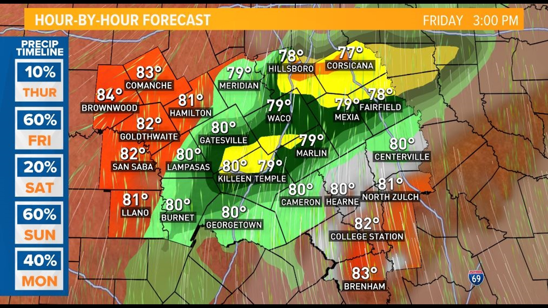 Live Radar | Severe thunderstorms roll into Central Texas | kcentv.com