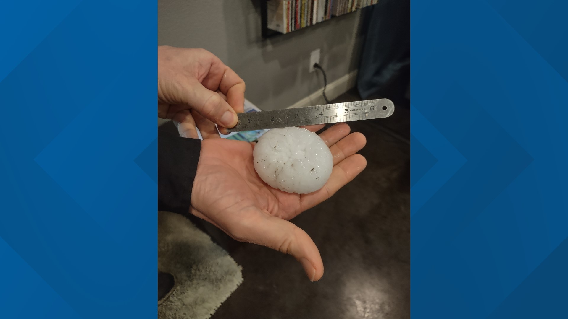 Explainer: How does large hail, size of baseballs, form? | kcentv.com