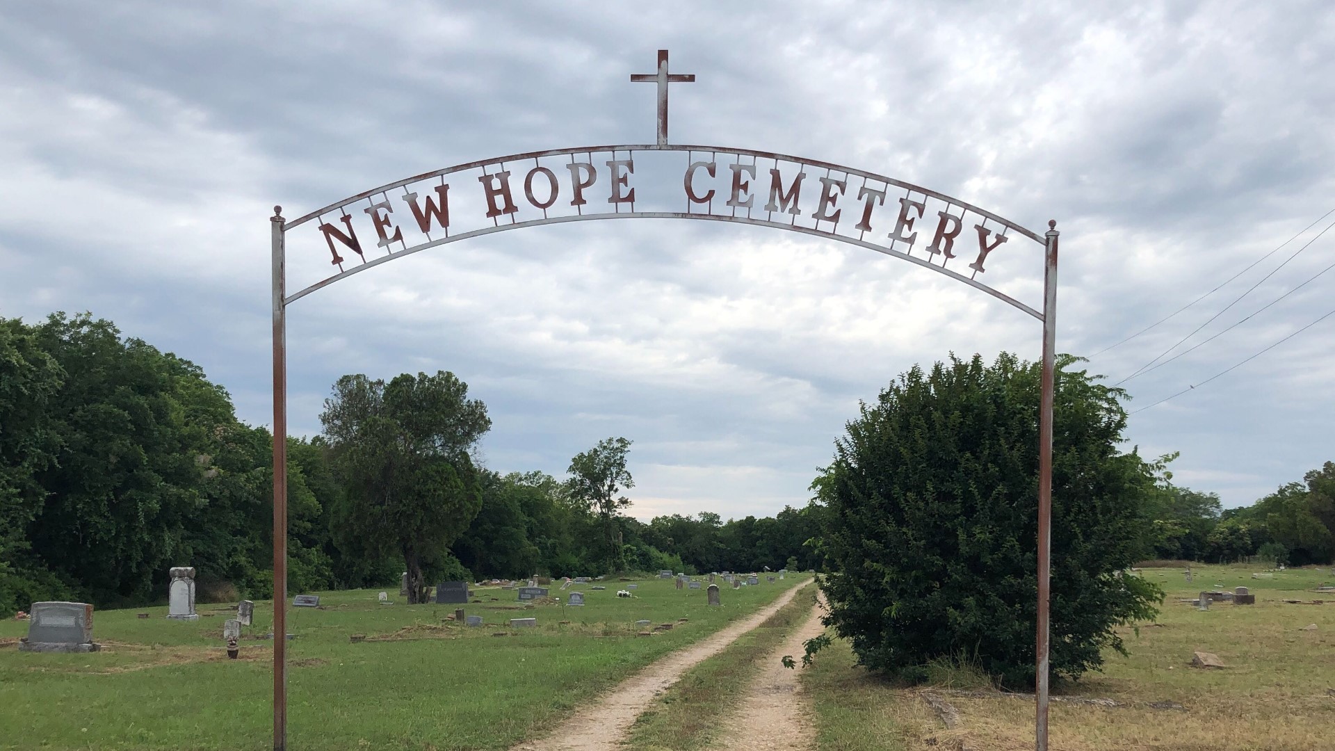 The New Hope Cemetery was a mess, but thanks to the CenTex Broncos, it looks as good as new.