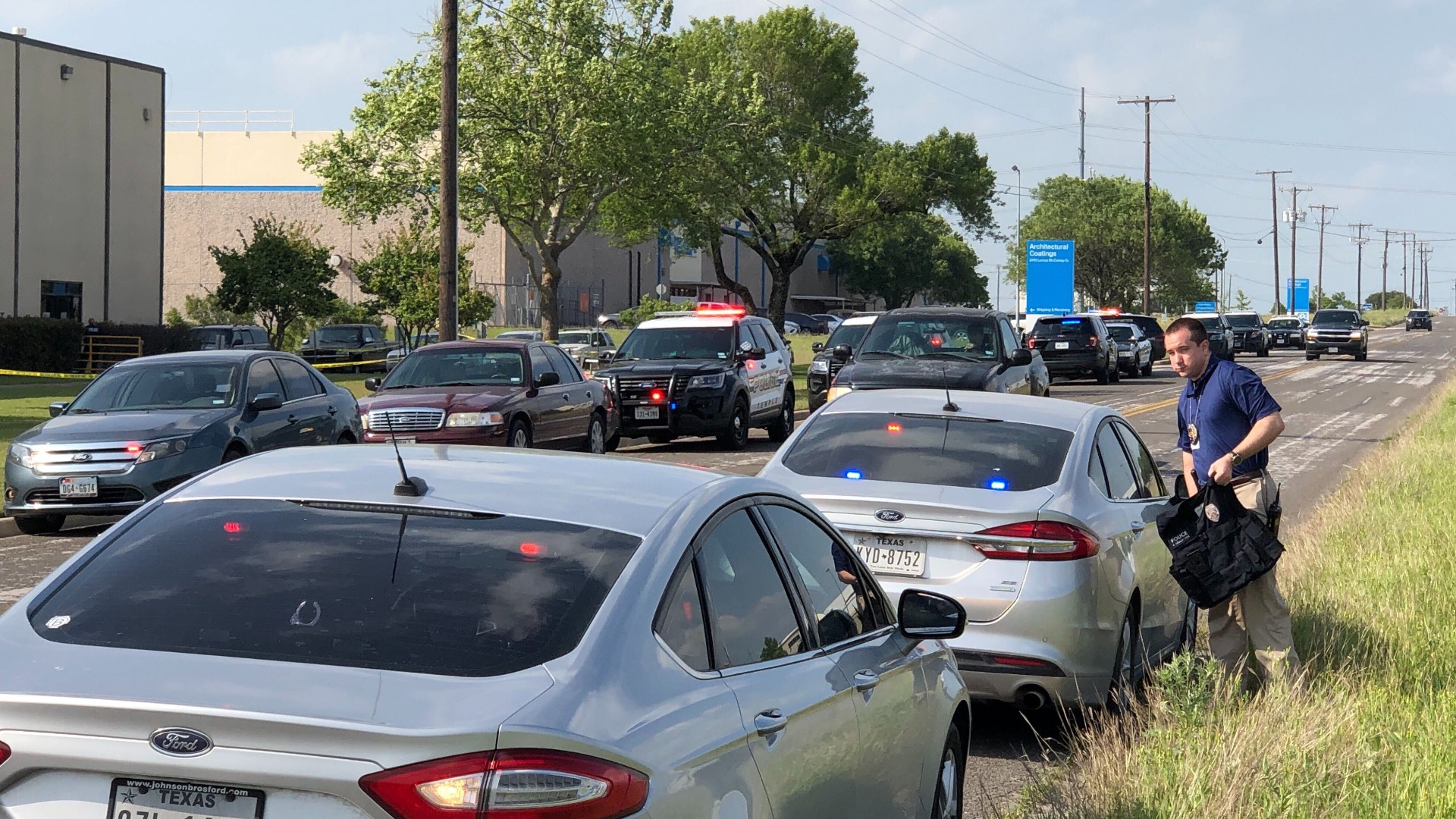 Shooting at Temple business leads to police chase on I35