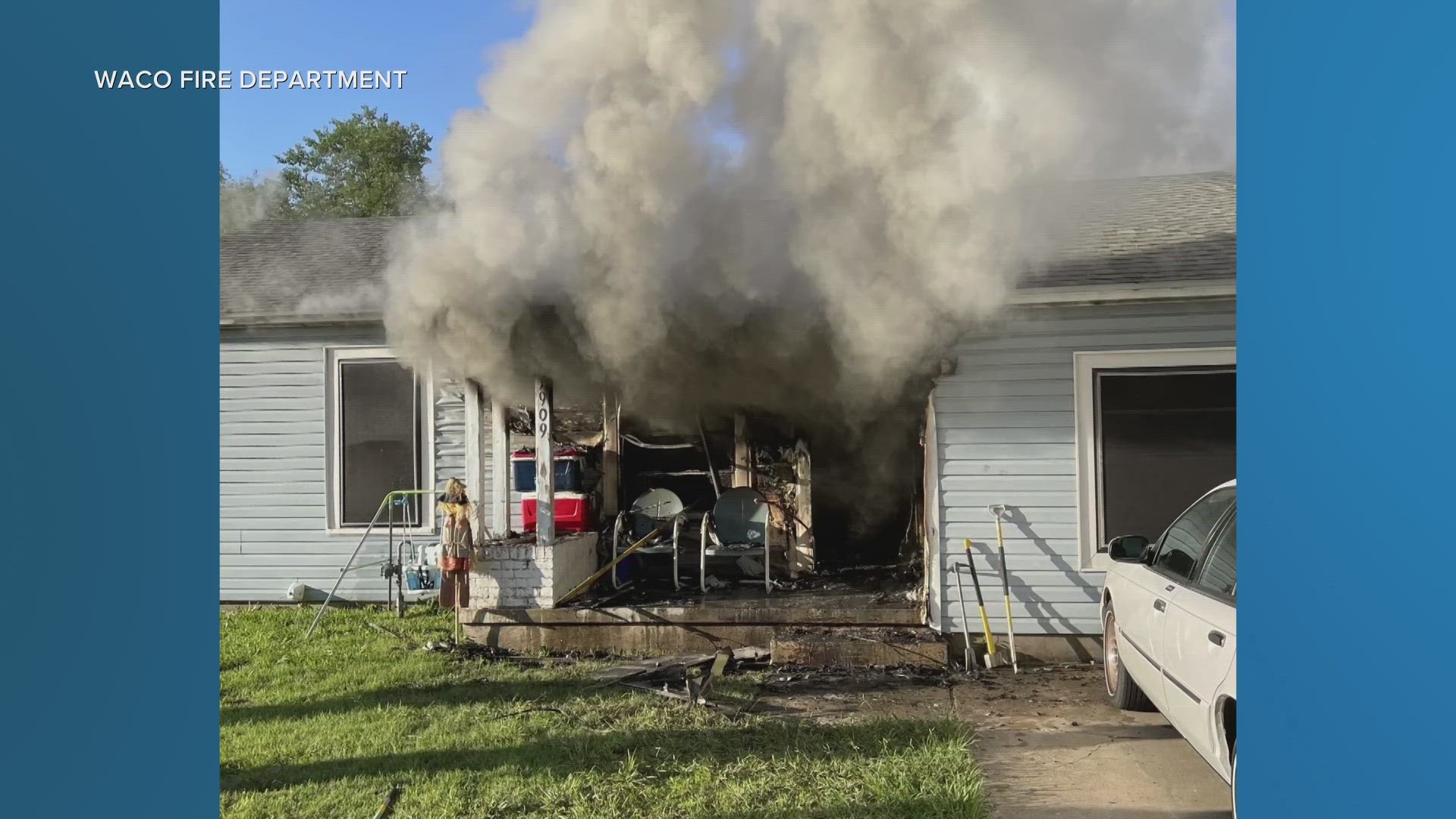 An 8-month-old baby and the baby's father were both reportedly injured in a house fire on Nov. 3.