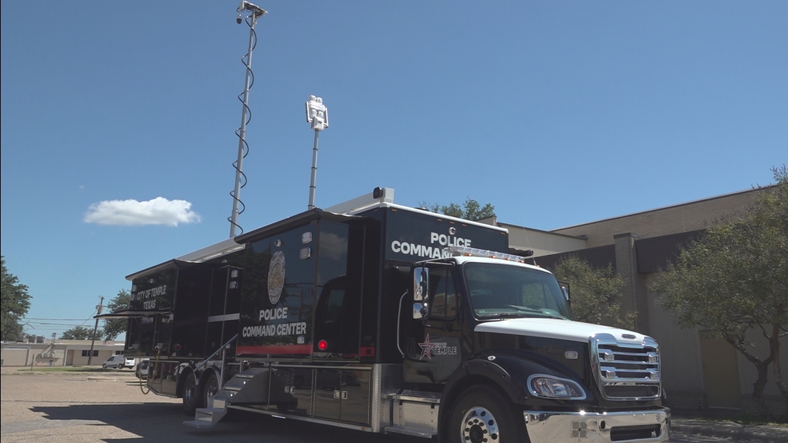 Temple PD’s new command center on wheels aims to keep city safer