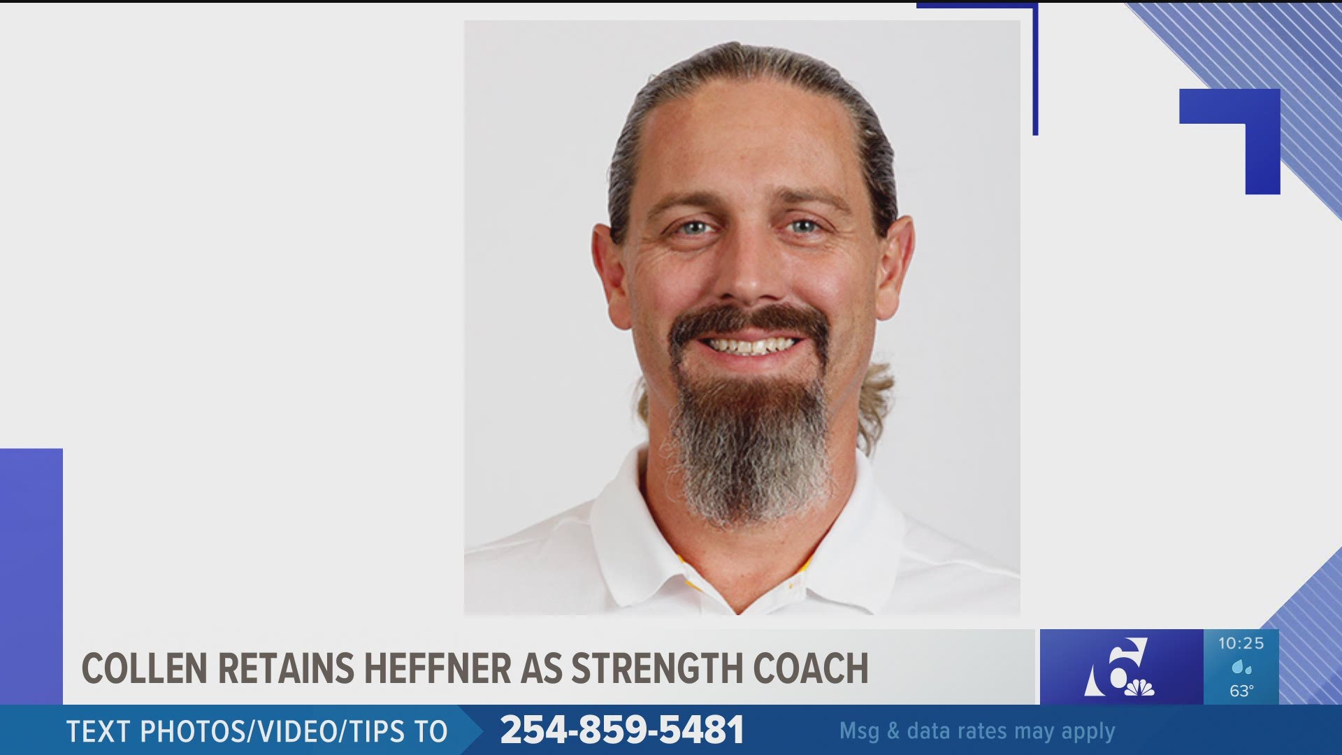 Collen announced her first staff hire Tuesday, retaining longtime Lady Bears strength coach Jeremy Heffner.