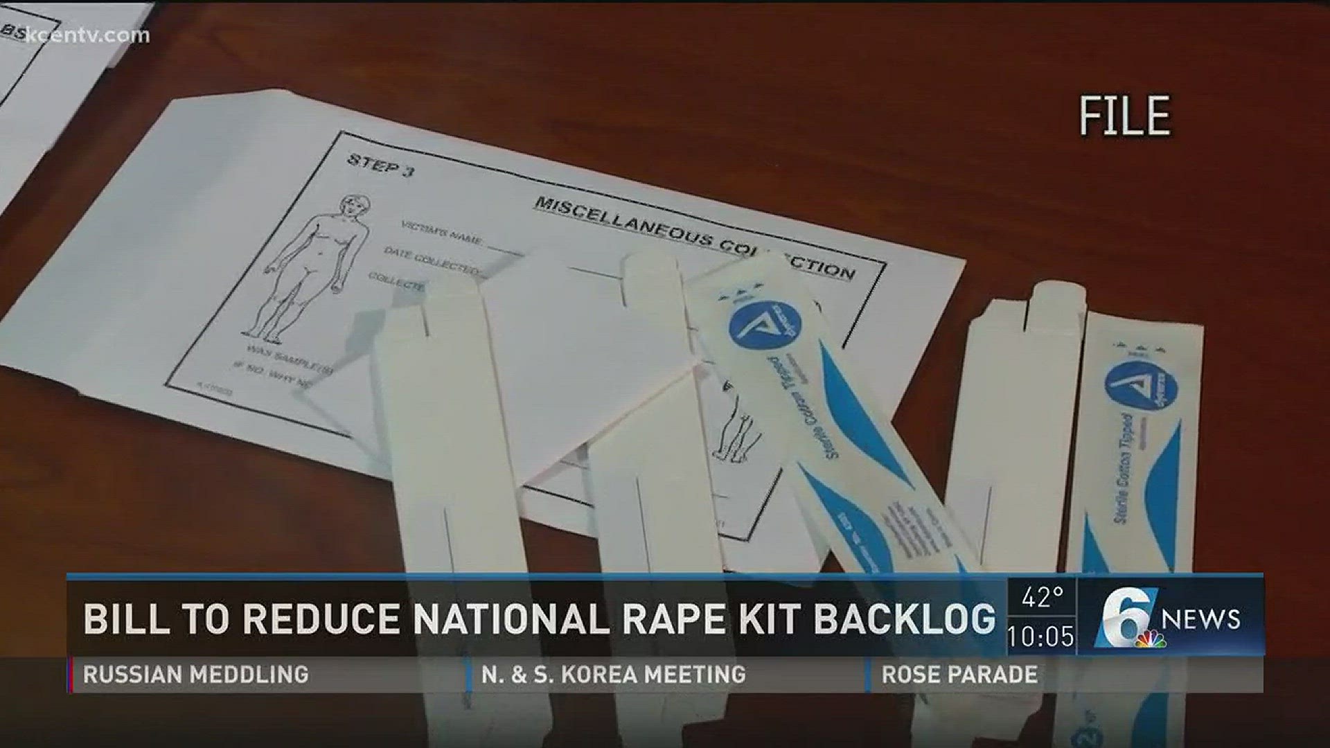 President Trump signed into law a bill to reduce the nationwide rape kit backlog.