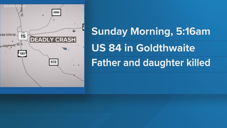 Father, one-year-old daughter killed in Goldthwaite after roll over crash