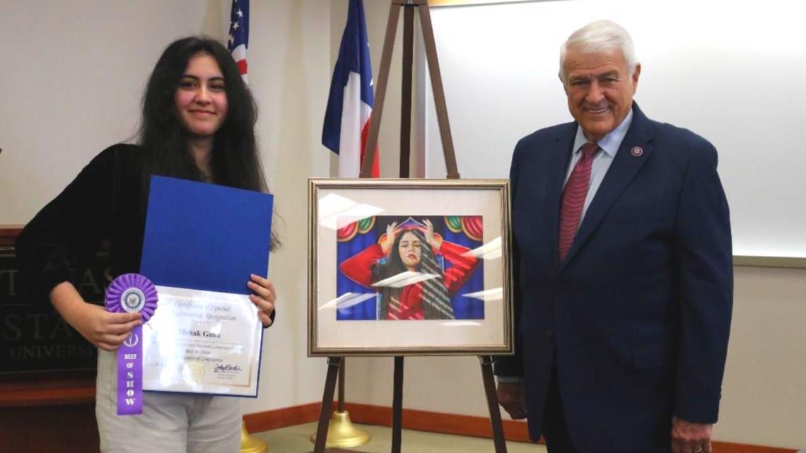 Central Texas students awarded in congressional art competition - Vimarsana News