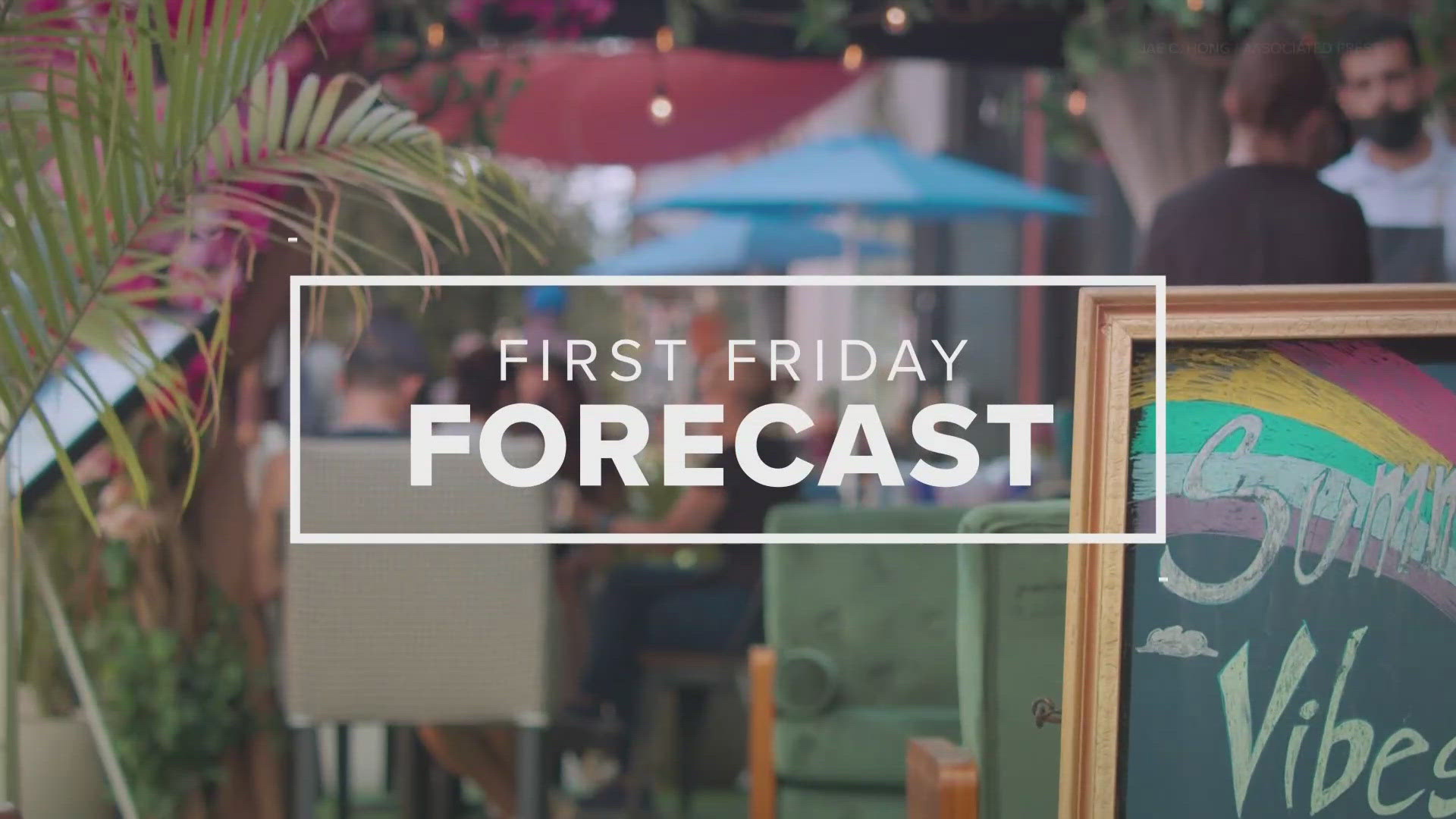 Meteorologist Faith Colbert heads to downtown Temple for a first look at the weather and activities planned for the day.