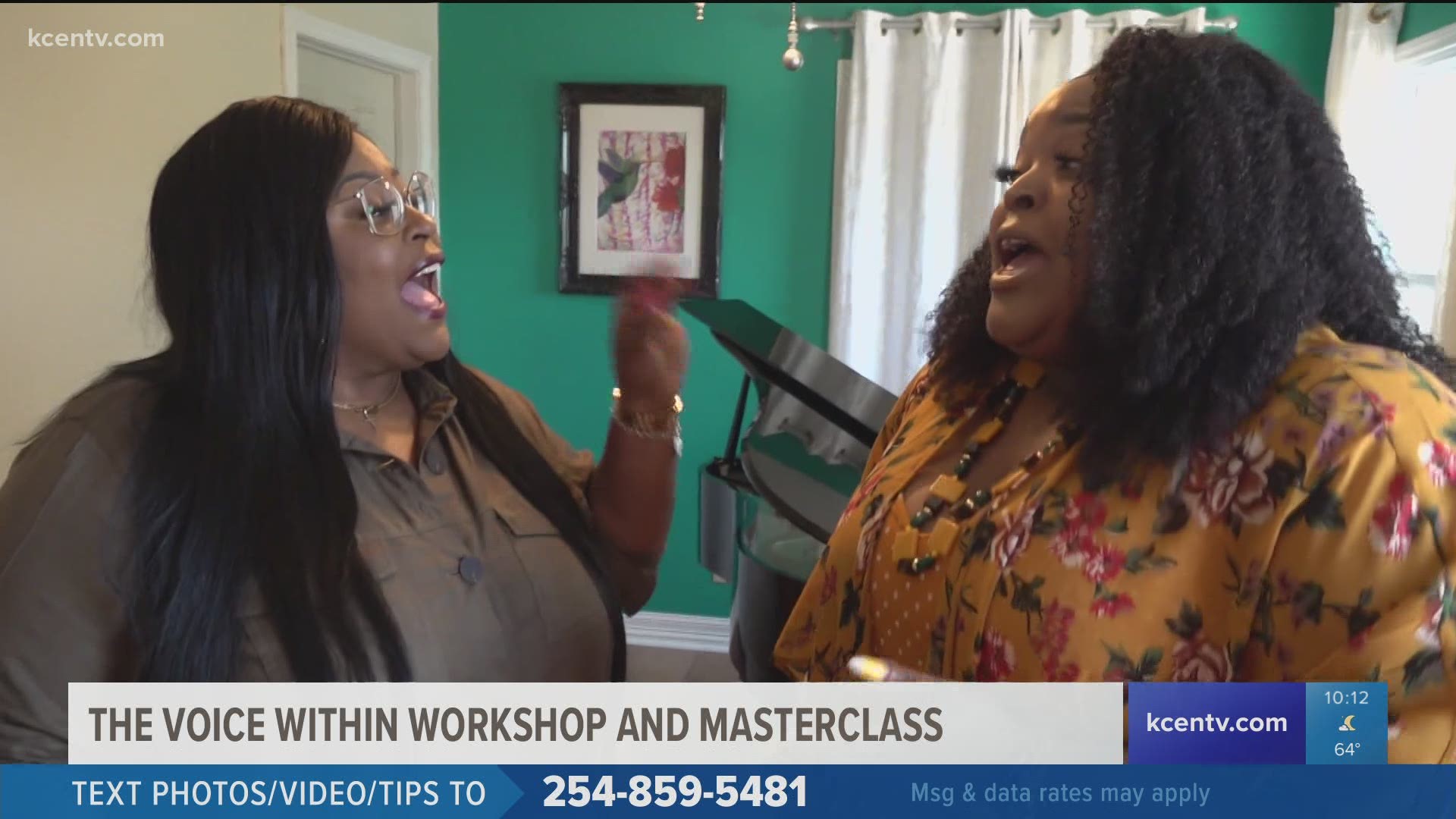 The 'Voice Within Volume Two Workshop and Masterclass' will be held May 1, at Tap Tap Art School in Harker Heights.