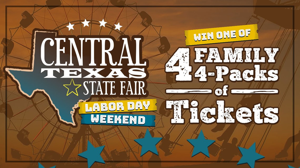 Enter to win tickets to the Central Texas State Fair