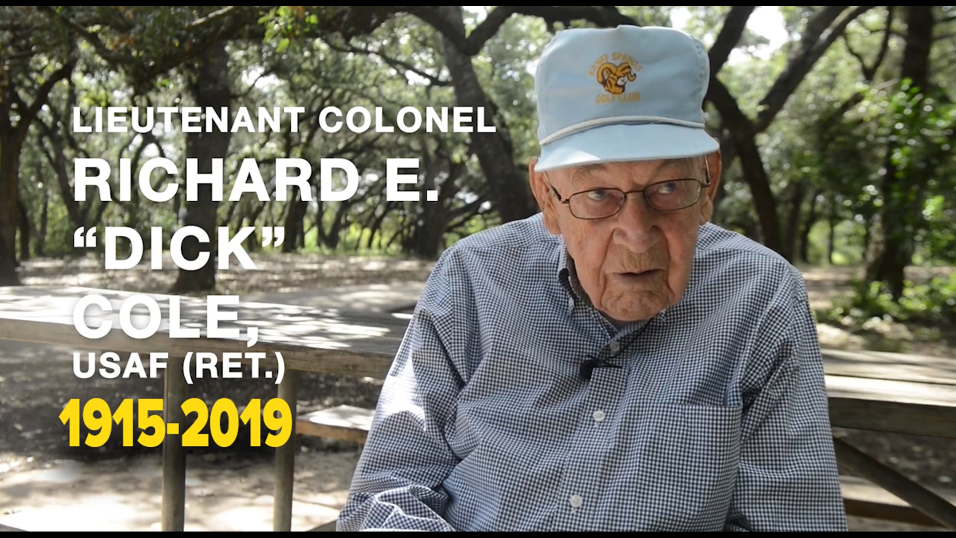 Col. Richard Cole was the last remaining member of the "Doolittle Raiders."