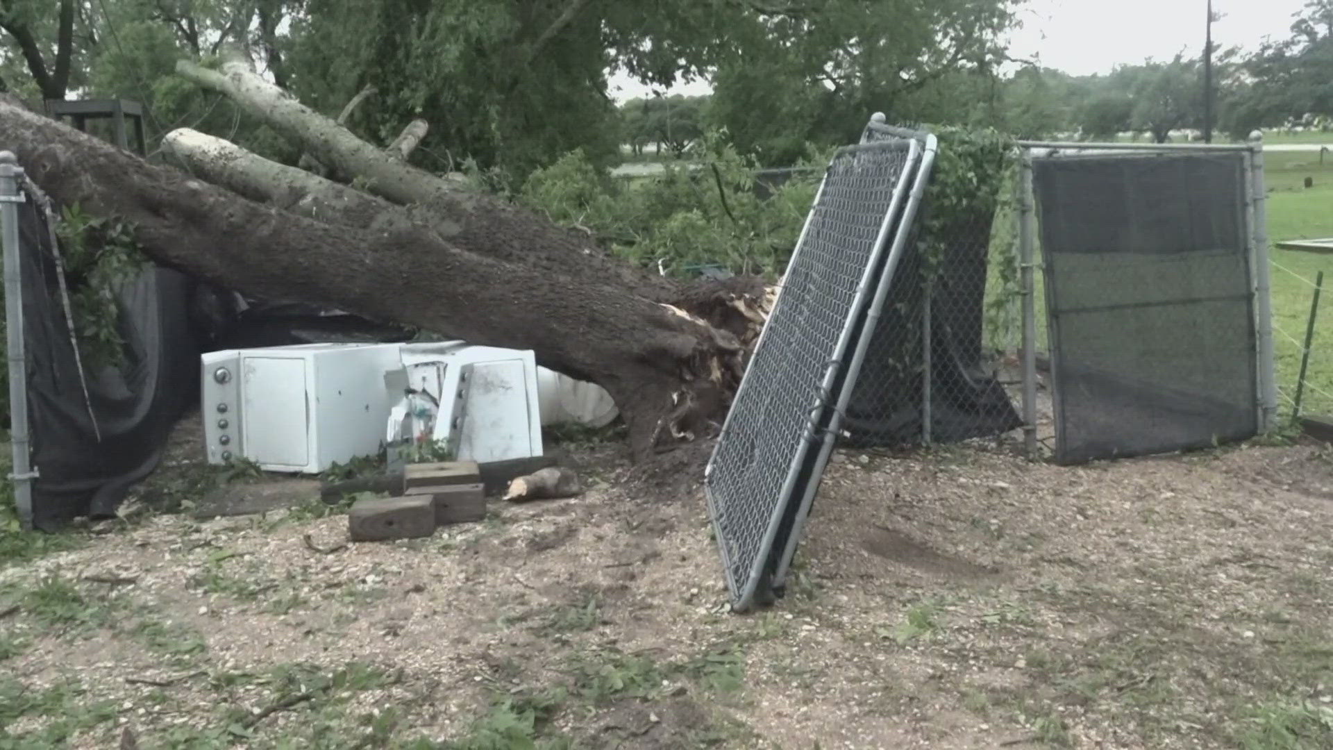 Whether they are homeowners or renters, they started the clean-up process today and all were shocked by how aggressive this storm was.