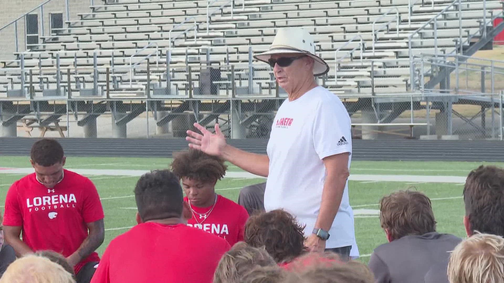 Ray Biles spent 31 years as a high school football head coach, all at Lorena, winning a state championship in 2021.