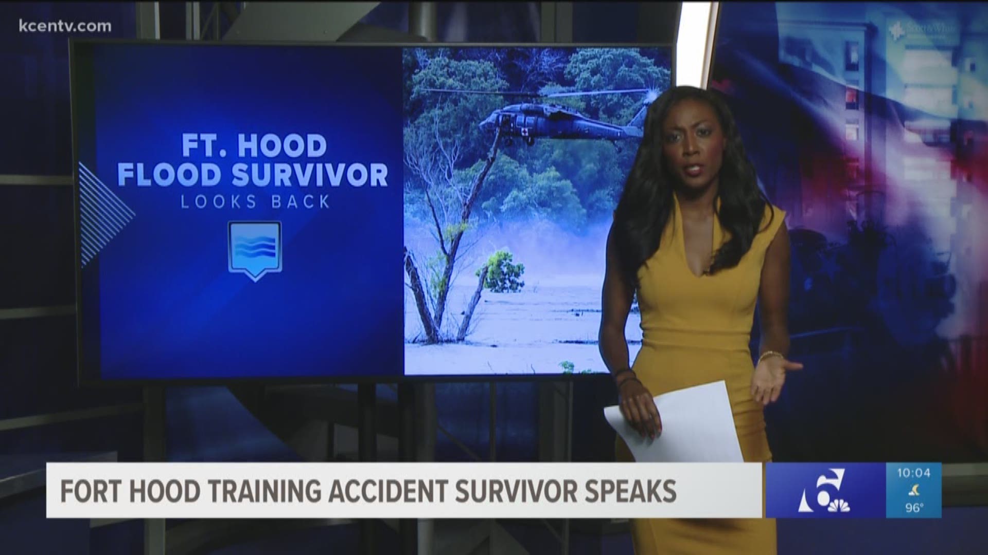 Fort Hood training accident survivor speaks