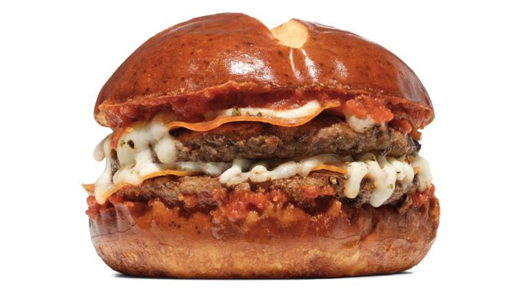 Hat Creek Burger Company launches Ultimate Pizza Burger across