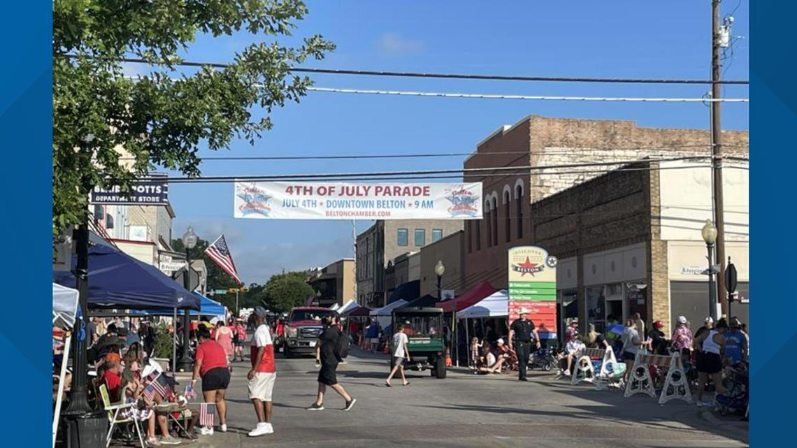 Belton texas celebrates annual 4th of july parade kcentv