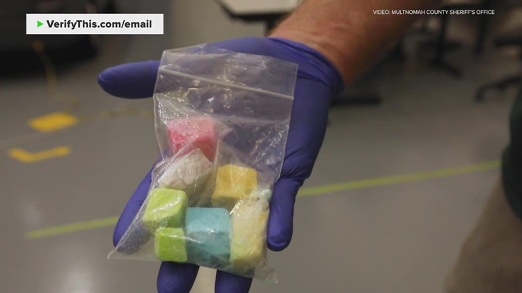 Yes, ‘rainbow’ fentanyl is circulating in the United States