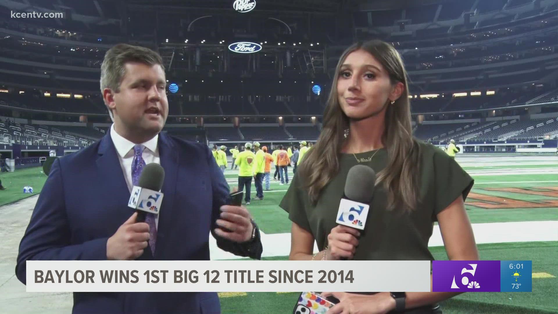 Shapen broke a Big12 Title Game record as well as an AT&T Stadium record