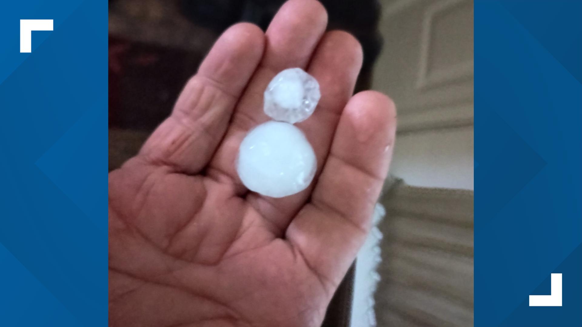 Central Texas pummeled with Mother's Day hail | News | kcentv.com