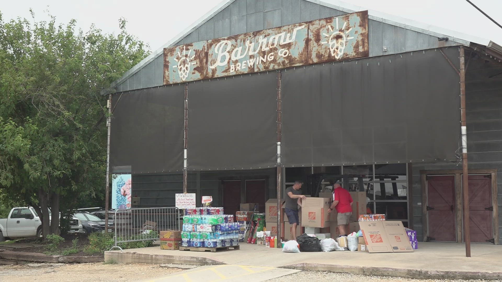 The Salado VFW and Barrow Brewing have partnered to collect donations for those impacted by deadly flooding in Kerrville.