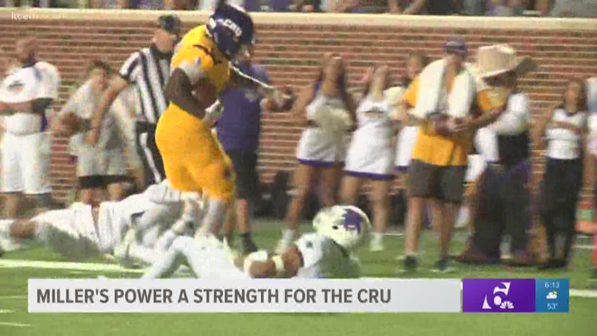 Mount Union head coach Vince Kehres said although Miller is UMHB's top weapon, his defense will have to prepare for the Cru's offensive unit as a whole.