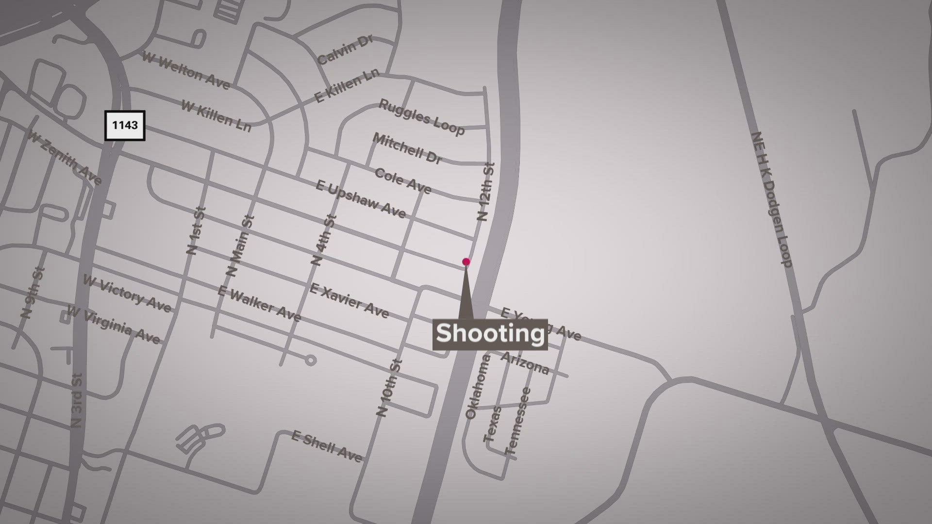 The shooting allegedly took place in the 2600 block of N 12th St.