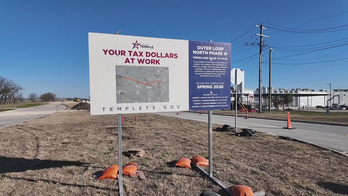 'This project has been a disaster' | Residents face disruptions and muddy chaos amid Temple's Outer Loop project construction