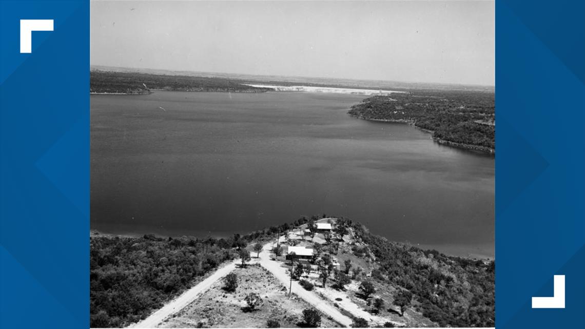 Belton Lake levels raise fascination of what was there before