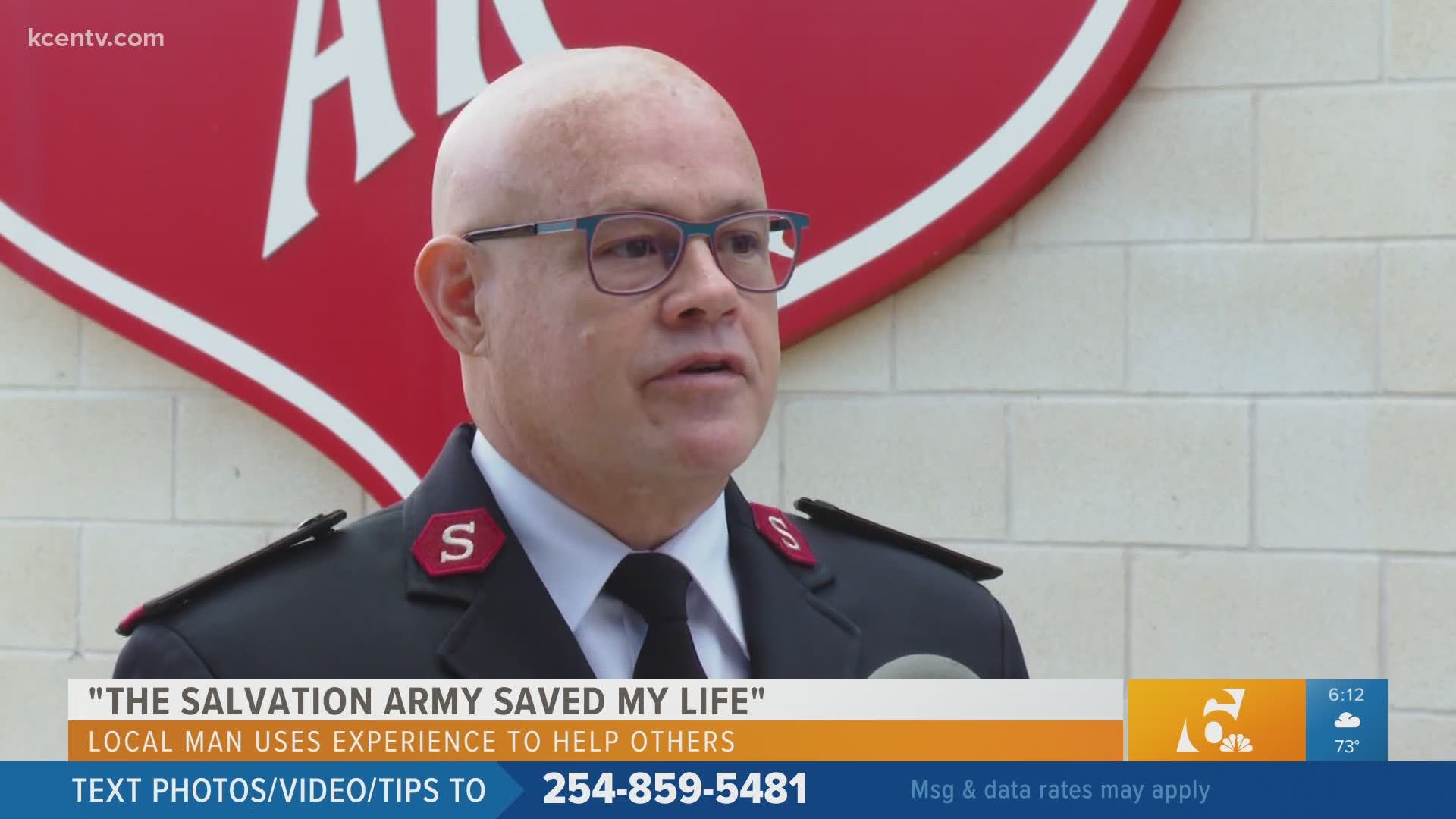 The new administrator of the Salvation Army in Temple shares his story of faith and recovery.