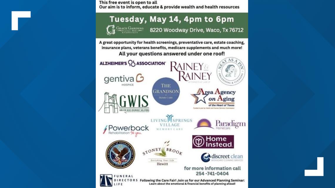 Waco, Texas funeral home hosts Community Care Fair May 14 - Vimarsana News