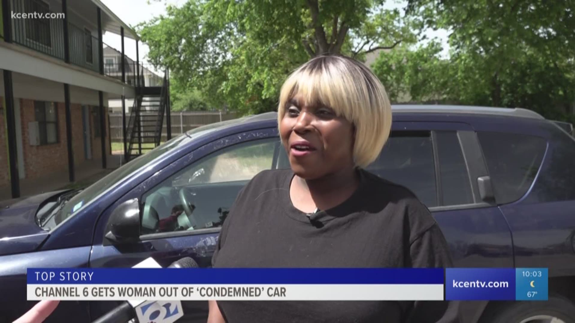 After finding out from a mechanic the car had previously been "condemned" KCEN Channel 6 investigative reporter Andrew Moore helped the woman get her refund.