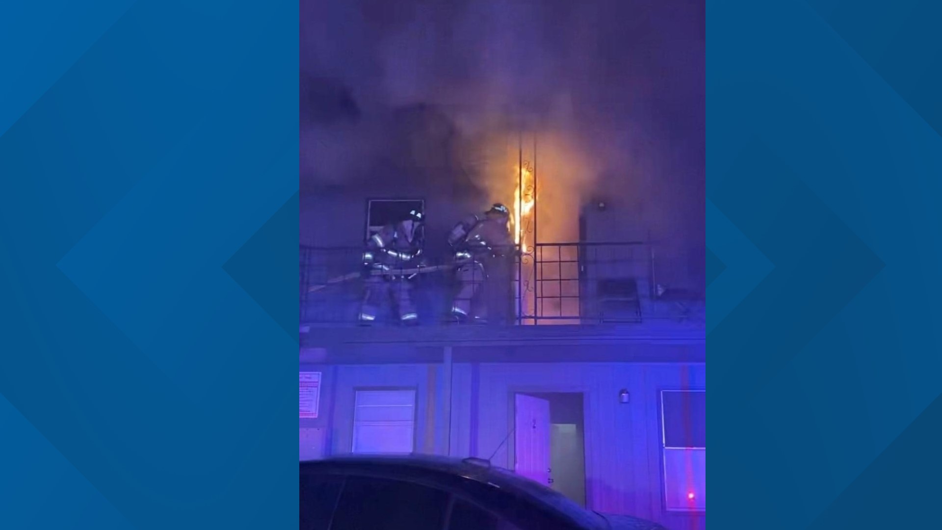 Killeen FD respond to overnight apartment complex fire | kcentv.com