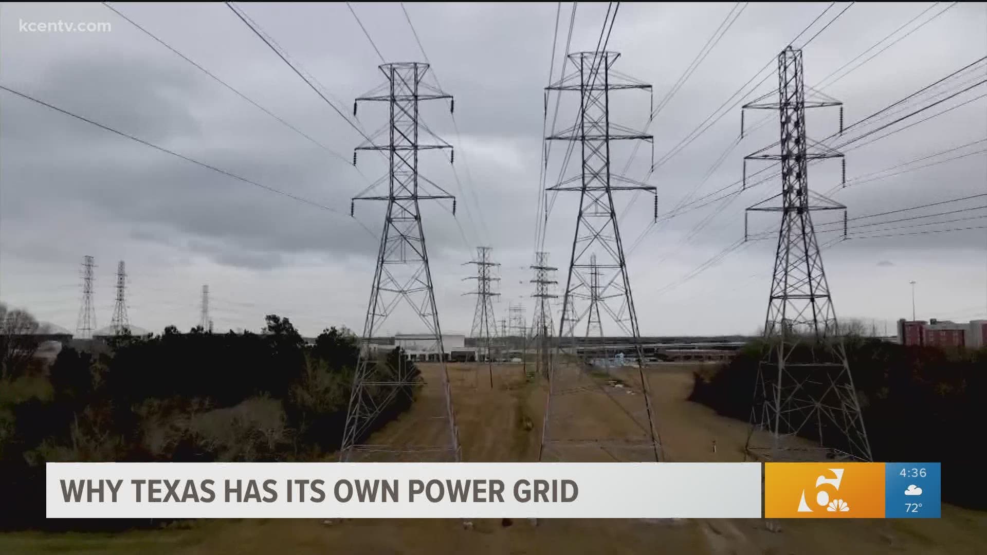 The reason why Texas has its own power grid | kcentv.com