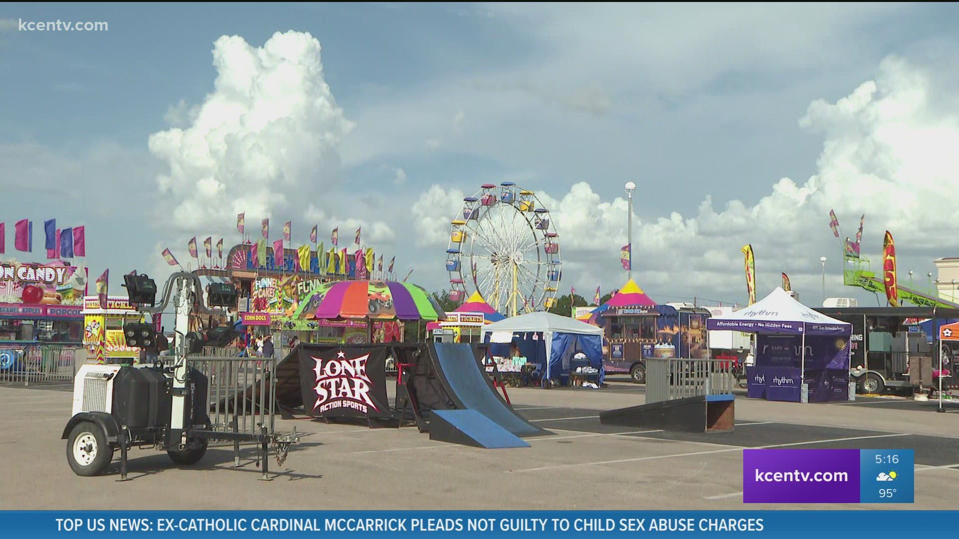 The Central Texas State Fair is happening now until Sunday!